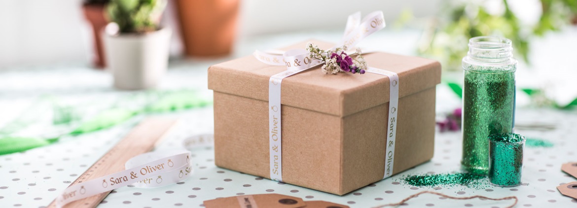 Cadeau de mariage réalisé avec la P-touch CUBE