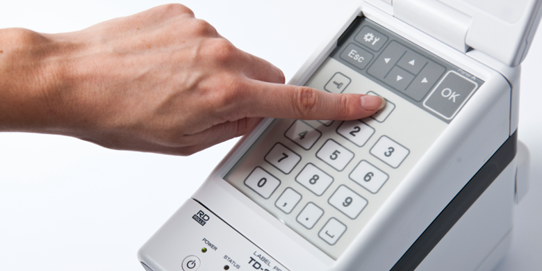 Press the 'Search' button on the touch display unit. 