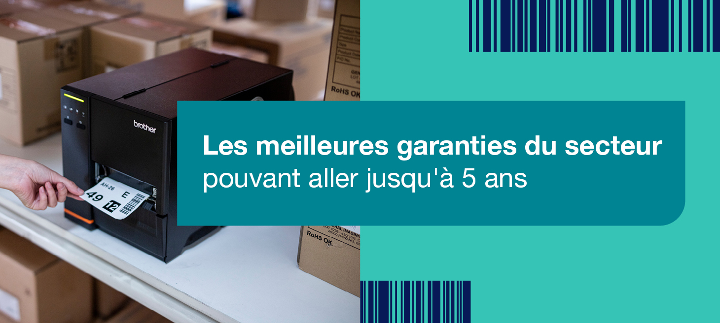 Les meilleures garanties du secteur chez Brother