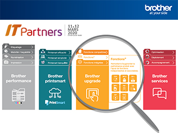 A l'occasion du salon IT Partners 2020, Brother dévoilera une gamme complète de solutions et services dédiés à ses partenaires
