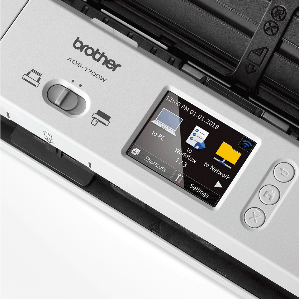 Ads 1700w Scanner De Documents Compact Brother